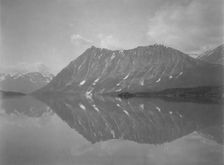 Cathedral Mountain and Lake Atlin, between c1900 and 1927. Creator: Unknown