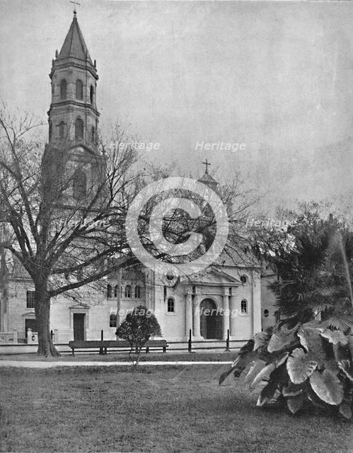 'Cathedral of St. Augustine, Florida', c1897. Creator: Unknown.
