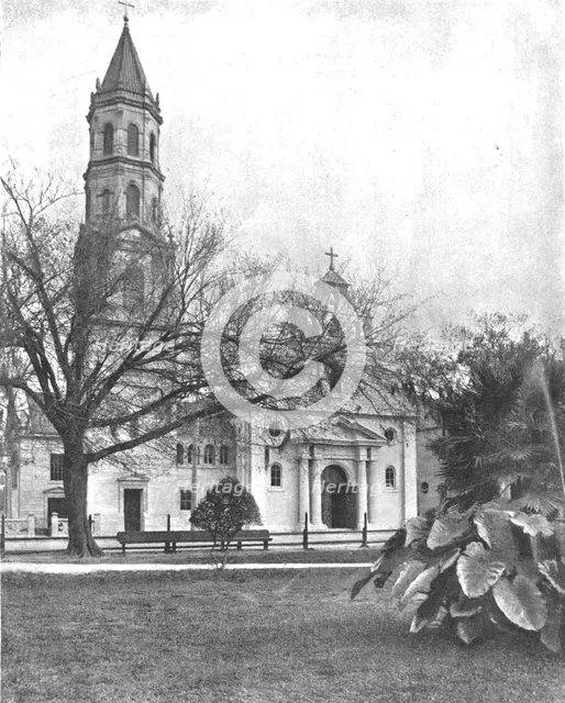 Cathedral of St. Augustine, Florida, USA, c1900. Creator: Unknown.