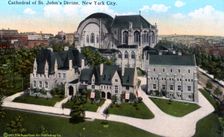 Cathedral of St John the Divine, New York City, New York, USA, 1916