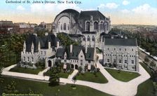 Cathedral of St John the Divine, New York City, New York, USA, 1916