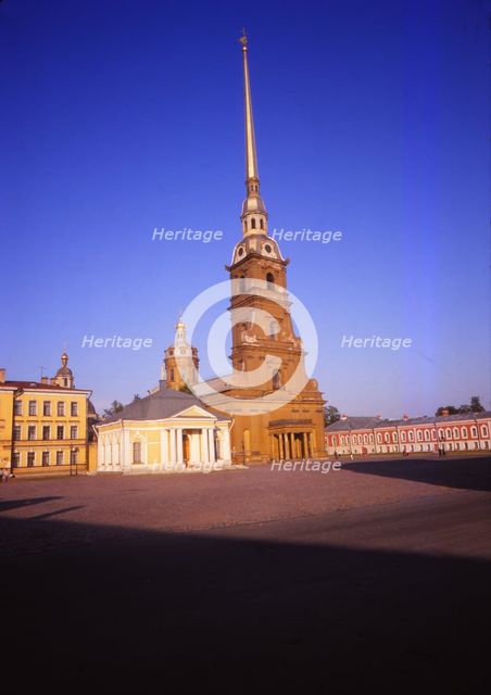 Cathedral of St. Peter and Paul, Leningrad, 20th century. Artist: CM Dixon.