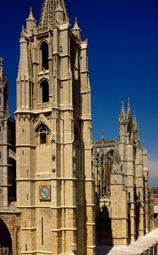 Cathedral of Santa Maria de Regla, Leon, Spain, 13th-14th century, (2003). Creator: LTL