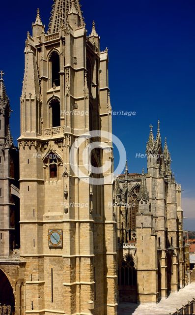 Cathedral of Santa Maria de Regla, Leon, Spain, 13th-14th century, (2003).  Creator: LTL.
