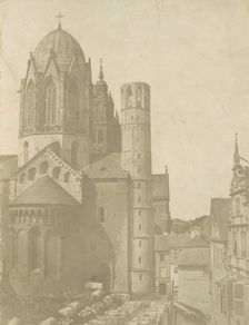 [Cathedral at Mainz], ca. 1852. Creator: Unknown