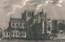 Cathedral Church of Winchester 1787. Creator: J Newton