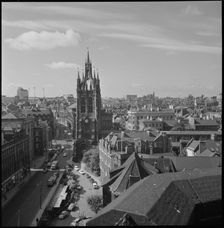 Cathedral Church of St Nicholas, St Nicholas Street, Newcastle upon Tyne, c1955-c1980. Creator: Ursula Clark