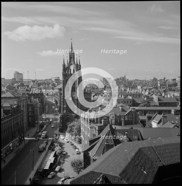 Cathedral Church of St Nicholas, St Nicholas Street, Newcastle upon Tyne, c1955-c1980. Creator: Ursula Clark.