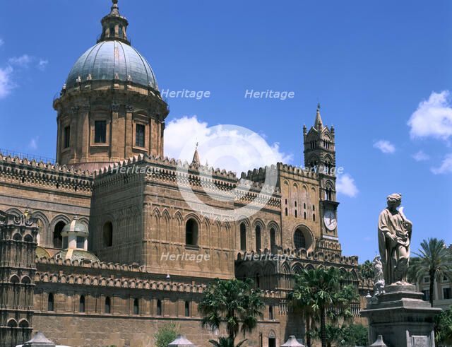 Cathedral, Palermo, Sicily, Italy.