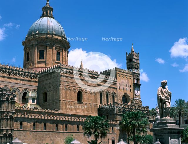 Cathedral, Palermo, Sicily, Italy.  Creator: Peter Thompson.