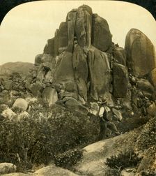 Cathedral Rock, Buffalo Ranges, Victoria, Australia c1909. Creator: George Rose