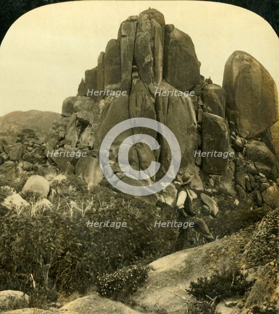 'Cathedral Rock, Buffalo Ranges, Victoria, Australia', c1909.  Creator: George Rose.
