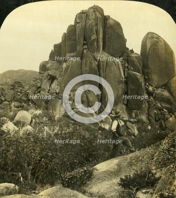 'Cathedral Rock, Buffalo Ranges, Victoria, Australia', c1909.  Creator: George Rose.