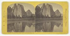 Cathedral Rocks, height 2,660 ft., Yo Semite Valley, California, 1870/76. Creator: John J. Reilly