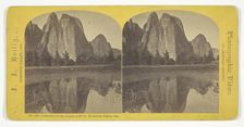 Cathedral Rocks, height 2,660 ft., Yo Semite Valley, California, 1870/76. Creator: John J. Reilly