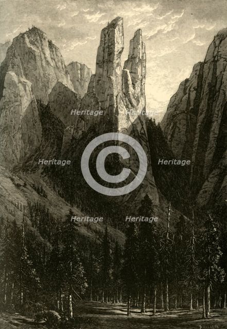 'Cathedral Spires', 1872.  Creator: Andrew Varick Stout Anthony.