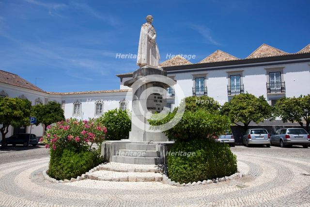 Cathedral Square, Faro, Portugal, 2009. Creator: Samuel Magal.