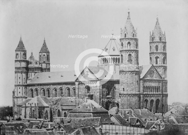 Cathedral, Worms, between c1915 and c1920. Creator: Bain News Service.
