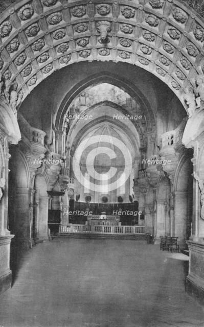 'Cathedrale D'Avignon. - Cathedral Inside', c1925. Artist: Unknown.