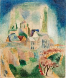 Cathédrale de Laon, 1912. Creator: Delaunay, Robert (1885-1941)