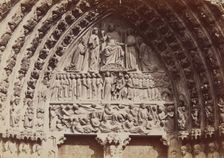 Cathédrale Notre-Dame, Paris, between 1880-1890. Creator: J Kuhn