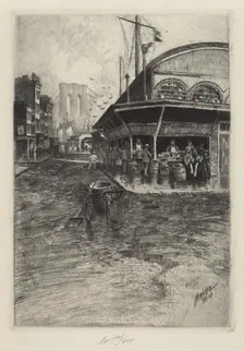 Catherine Market, 1903/1907. Creator: Charles Frederick William Mielatz