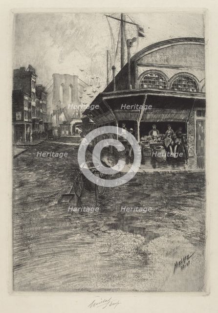 Catherine Market, 1903/1907. Creator: Charles Frederick William Mielatz.
