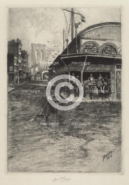 Catherine Market, 1903/1907. Creator: Charles Frederick William Mielatz.