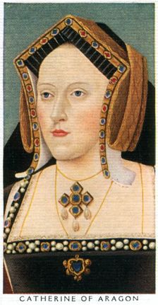 Catherine of Aragon, first wife of Henry VIII, c1530, (early 20th century?)