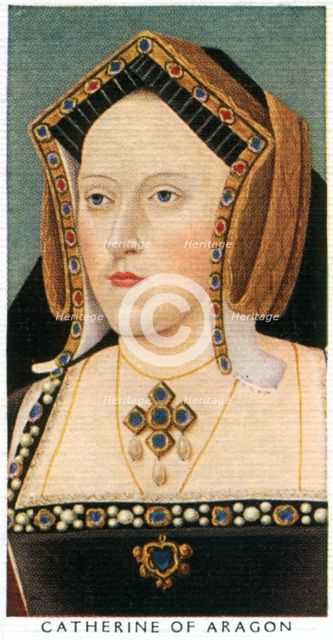 Catherine of Aragon, first wife of Henry VIII, c1530, (early 20th century?). Artist: Unknown