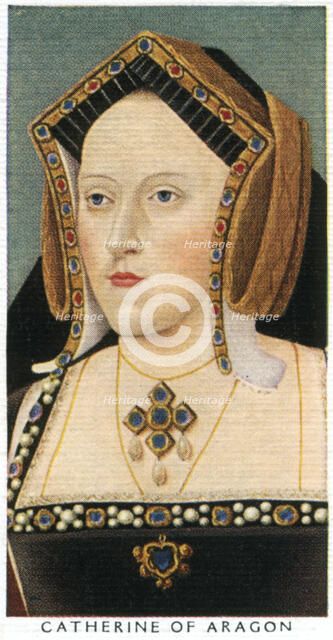 Catherine of Aragon, first wife of Henry VIII, c1530, (early 20th century?). Artist: Unknown