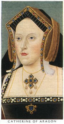 Catherine of Aragon, first wife of Henry VIII, c1530, (early 20th century?)
