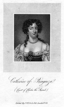 Catherine of Braganza, Queen Consort of King Charles II of England, (1821)