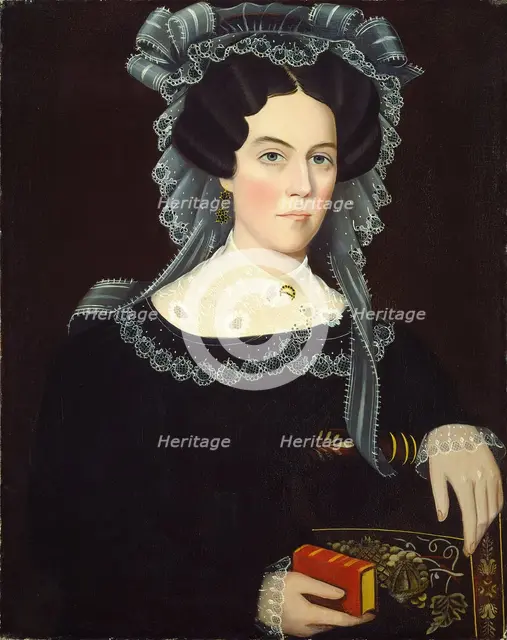 Catherine A. May, c. 1830. Creator: Ammi Phillips.