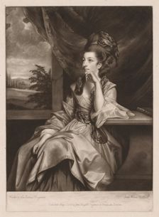 Catherine Bunbury, 1778. Creator: James I Watson (British, 1740-1790)