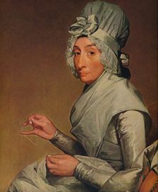 Catherine Brass Yates (Mrs. Richard Yates) 1793-1794. Artist: Gilbert Charles Stuart