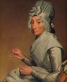 Catherine Brass Yates (Mrs. Richard Yates) 1793-1794. Artist: Gilbert Charles Stuart