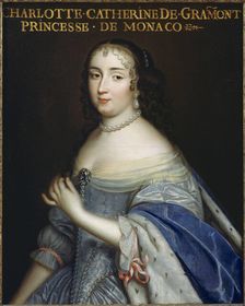 Catherine Charlotte de Gramont (1638-1678), Princess of Monaco and Duchess de Valentinois, c1665. Creator: Anonymous