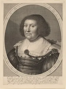 Catherine, Countess of Pallandt, in or after 1636. Creator: Willem Jacobzoon Delff