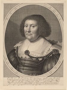 Catherine, Countess of Pallandt, in or after 1636. Creator: Willem Jacobzoon Delff