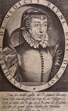 Catherine de Medici, Queen of Henry II of France, c16th century (1894). Artist: Thomas de Leu