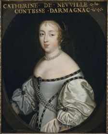 Catherine de Neufville de Villeroy, comtesse d'Armagnac (1639-1707), ca 1665. Creator: Anonymous