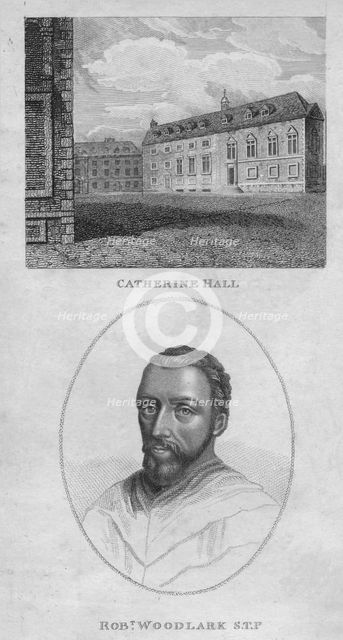 'Catherine Hall, Robert Woodlark S.T.P.', 1801. Artist: Unknown.