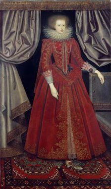 Catherine Howard, Countess of Suffolk, c1615. Artists: William Larkin, Catherine Howard