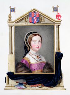 Catherine Howard, fifth wife and Queen of Henry VIII, (1825). Creator: Sarah, Countess of Essex