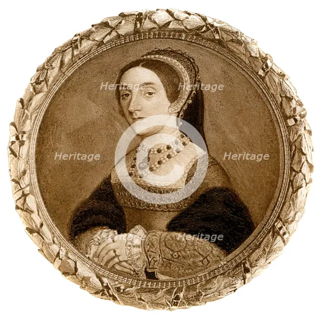 Catherine Howard, fifth wife and Queen of Henry VIII, (1902). Artist: Unknown