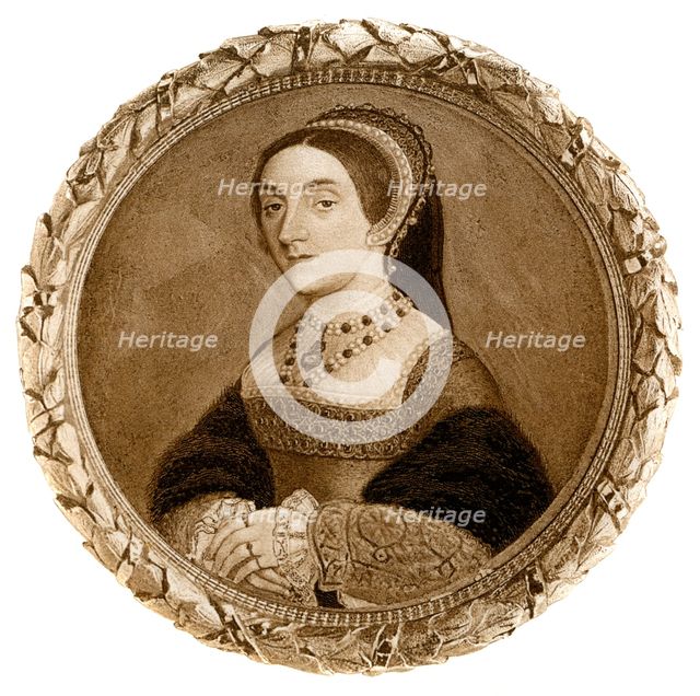 Catherine Howard, fifth wife and Queen of Henry VIII, (1902). Artist: Unknown