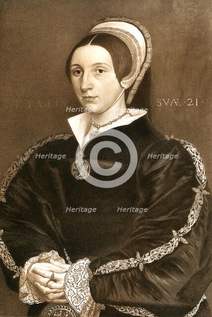 Catherine Howard, fifth wife and Queen of Henry VIII, (1902). Artist: Unknown