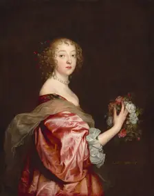 Catherine Howard, Lady d'Aubigny, c. 1638. Creator: Anthony van Dyck