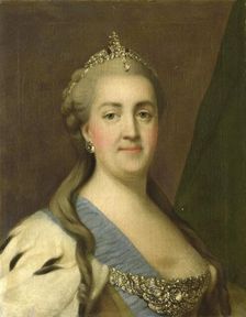 Catherine II (1729-96), Empress of Russia, 1749-1782. Creator: Vigilius Erichsen